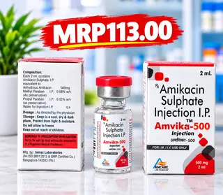 AMVIKA-500 injection pack