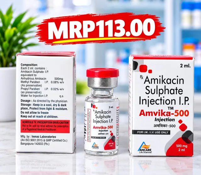 AMVIKA-500 injection pack