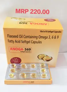 ANOGA 369 softgel capsule pack
