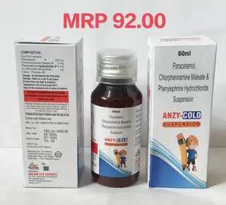 ANZY-COLD oral suspension pack