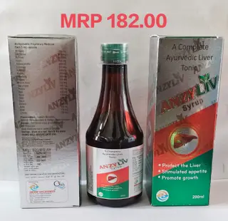 ANZYLIV ayurvedic syrup pack