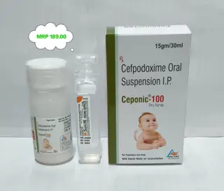CEPONIC-100MG oral suspension pack