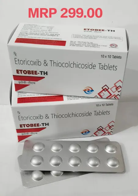 ETOBEE-TH (Etoricoxib 60mg + Thiocolchicoside 4mg) tablet pack