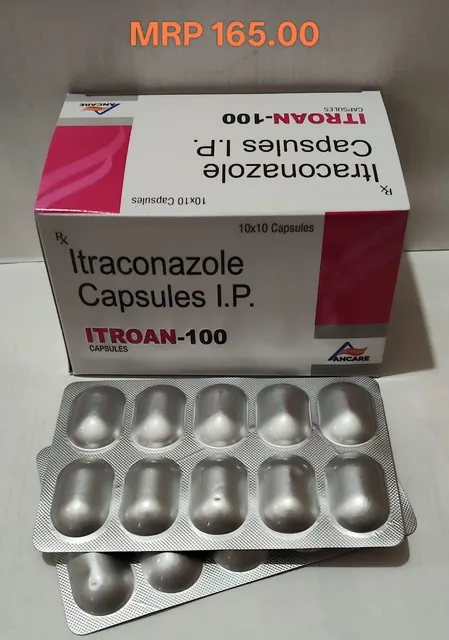 ITROAN 100 (Itraconazole 100mg) capsule pack