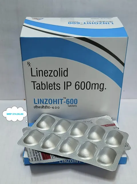 LINZOHIT-600 (Linezolid 600mg) tablet pack