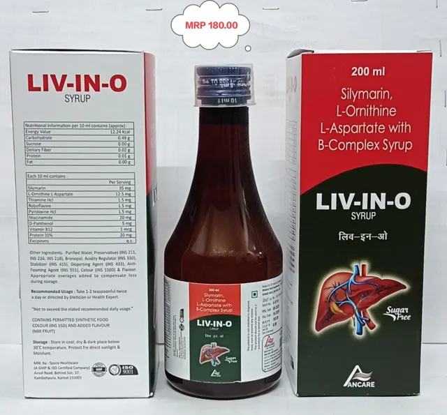 LIV IN O syrup pack