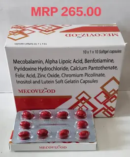 MECOVIZ-OD softgel capsule pack