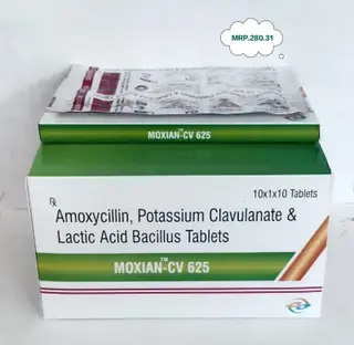 MOXIAN CV 625 tablet pack