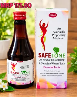 SAFETONE ayurvedic syrup pack