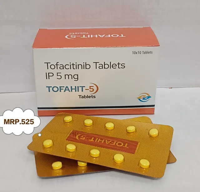 TOFAHIT-5MG (Tofacitinib Tablet 5mg) tablet pack