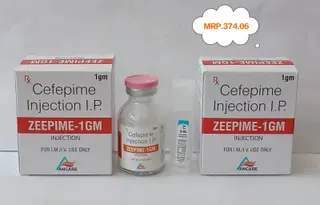 ZEEPIME 1GM injection pack